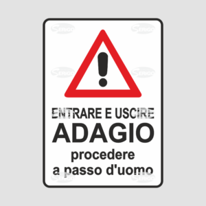 Tabella entrare e uscire adagio